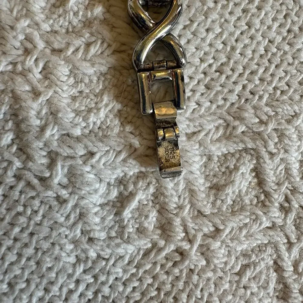 Vintage Sterling Silver Ladies XO Link Watch